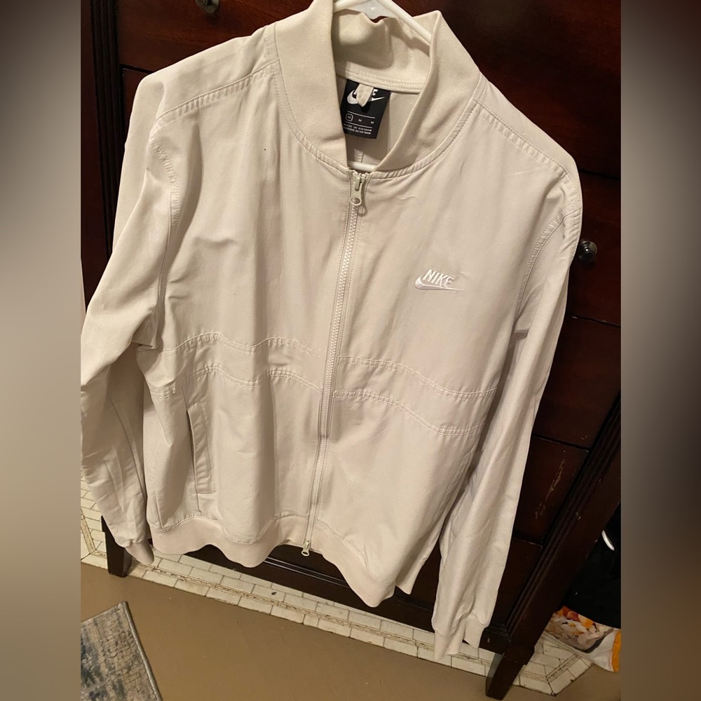 Nike Bomber Jacket (Medium, white)